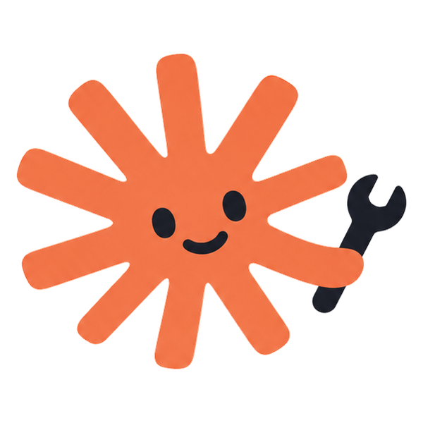 Claude Buddy mascot: a smiling orange star holding a wrench